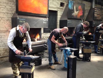 Guided forging hot steel class in Footscray